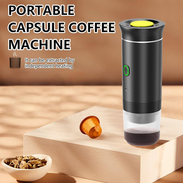 Cafetera espresso portátil 3 en 1 con batería recargable – Raverno