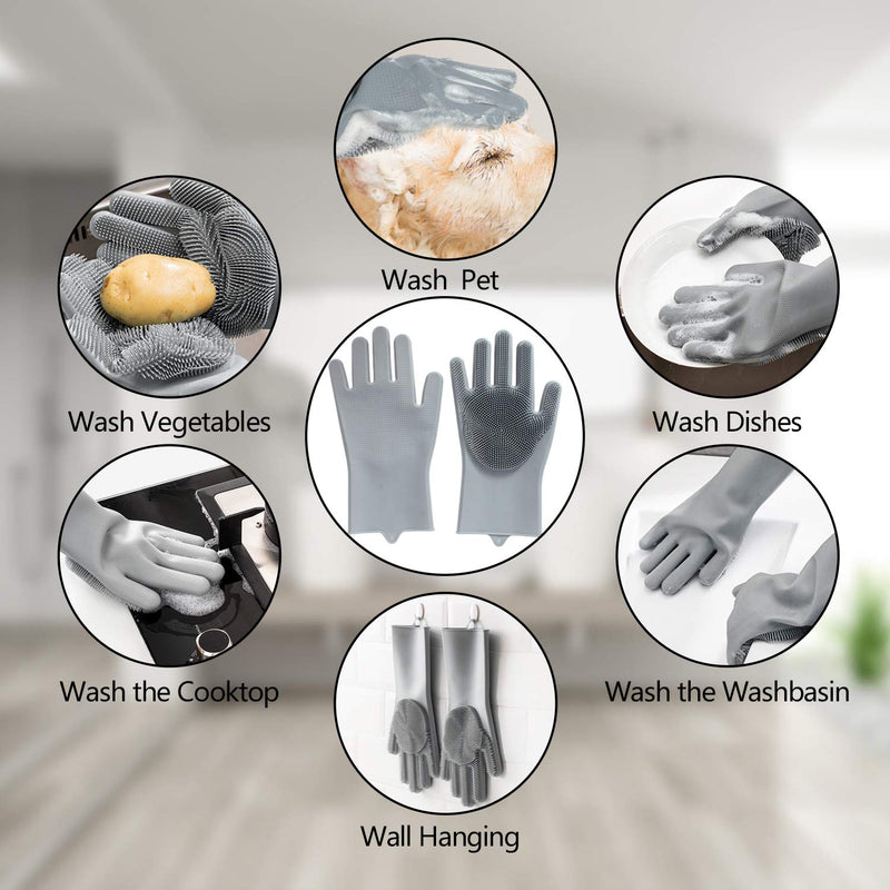 Efficient Pet Grooming Glove - For Tangle-Free Coat!