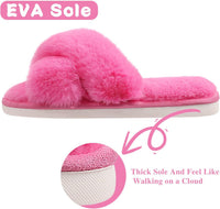Fuzzy Slippers met Memory Foam - CloudStep