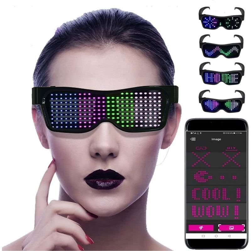App-Programmable LED Party Glasses – GlowBeat