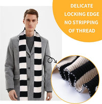 Chunky Knit Striped Scarf for Men - Chris