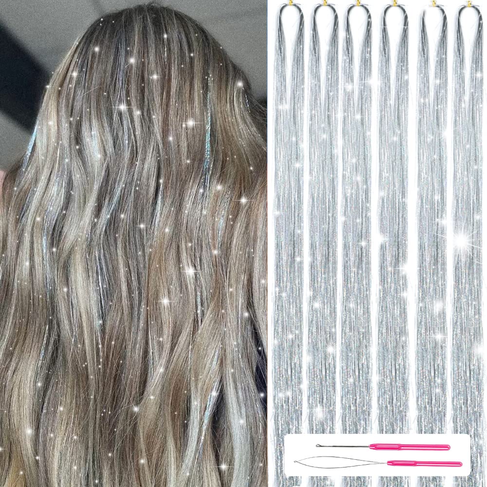 Sparkling Hair Tinsel Kit – Strands of Glitter!