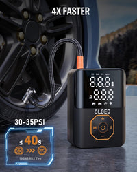Draagbare Bandenpomp - 18000mAh Luchtcompressor voor Auto's en Motoren