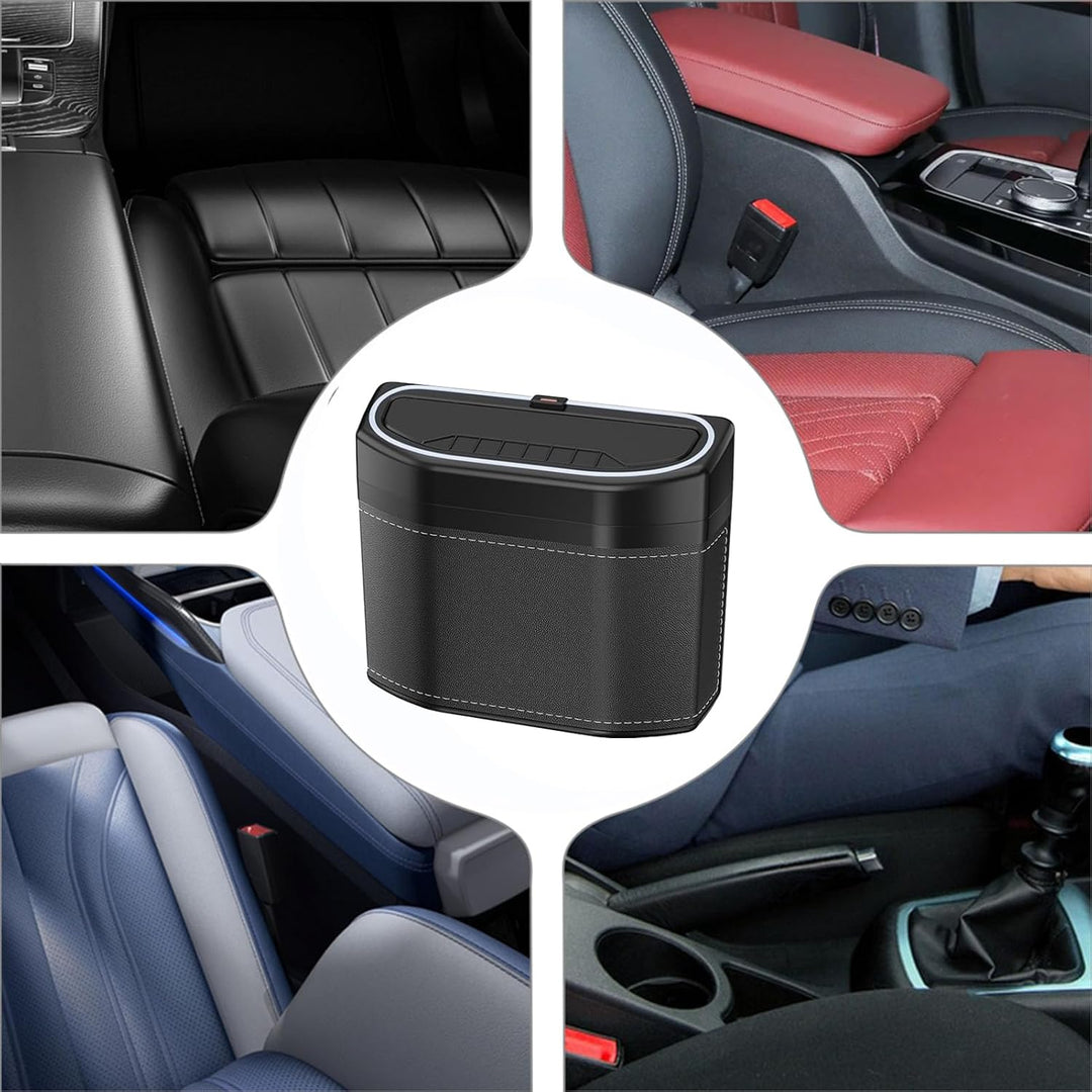 Papelera para coche a prueba de olores con luz táctil – Lurevo