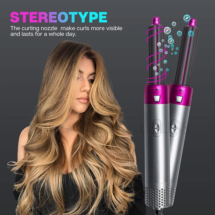 5-in-1 Hot Air Hair Dryer Brush – Aurevia