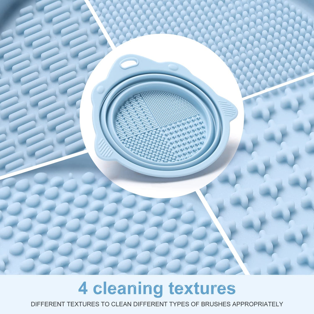 Foldable Silicone Brush Cleaning Bowl