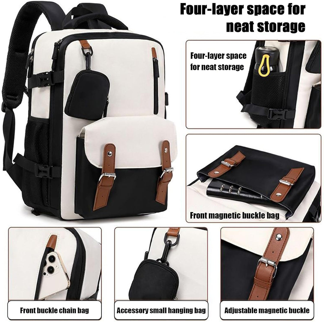 Mochila de viaje impermeable, expandible y de gran capacidad – Elorio