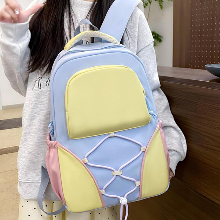 School Bag Set – Large-Capacity Student Backpack with Pen Holder & Bags – Nivora