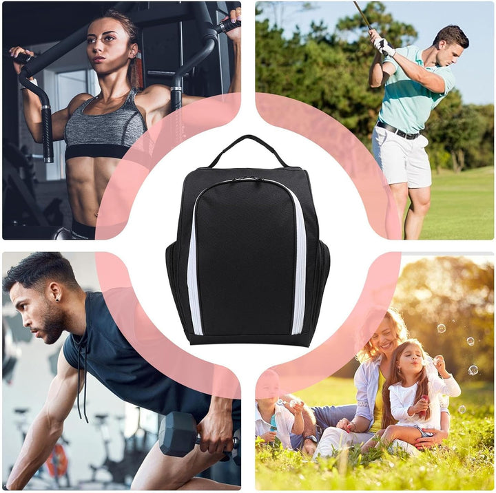 Bolsa impermeable para zapatos de golf con asa – Olviano