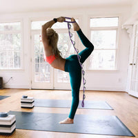 Yoga Stretch Band with 12 Loops