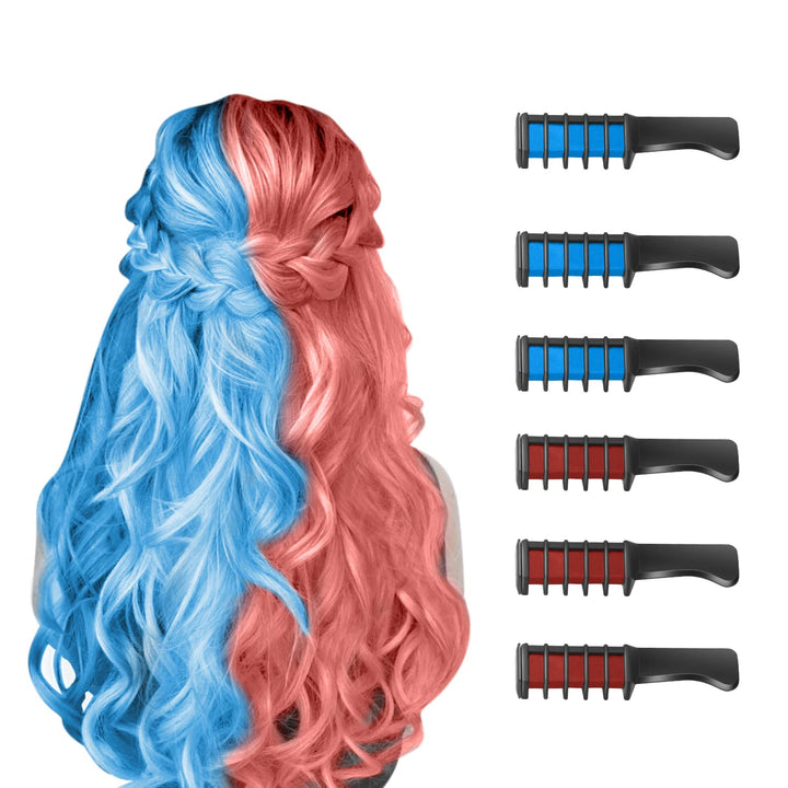 Washable Hair Chalk Comb – Fun Temporary Hair Color