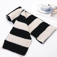 Chunky Knit Striped Scarf for Men - Chris