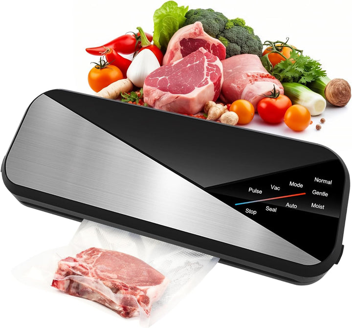 Machine sous vide 6-en-1 avec puissance d'aspiration de 80kPa et bandes de soudure de 30cm – Fresvyn