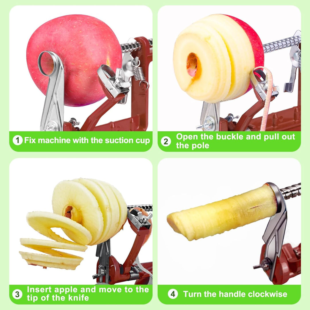 Apple Peeler & Slicer with Suction Cup - CoreSlicer