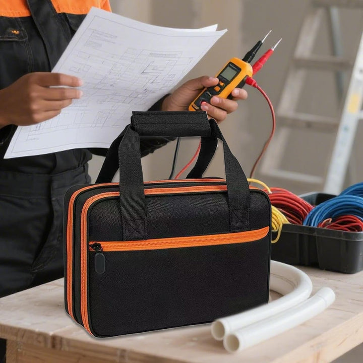 Bolsa de almacenamiento impermeable para comprobadores eléctricos – Voltura
