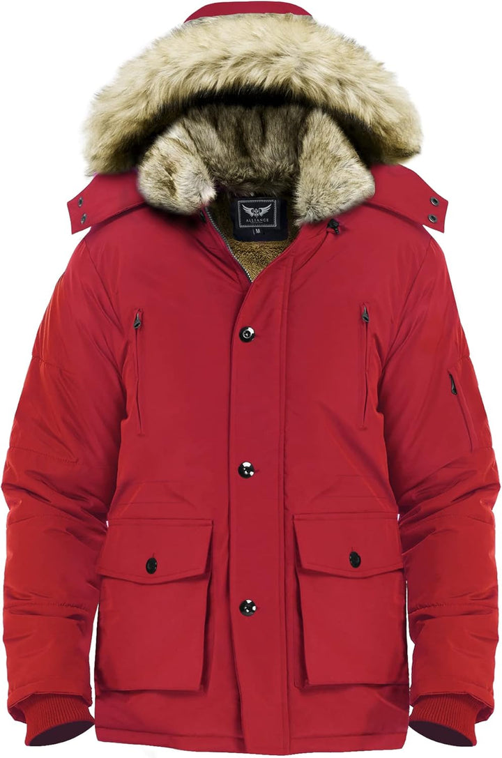 Winterjas met Afneembare Capuchon voor Heren - Gabriel