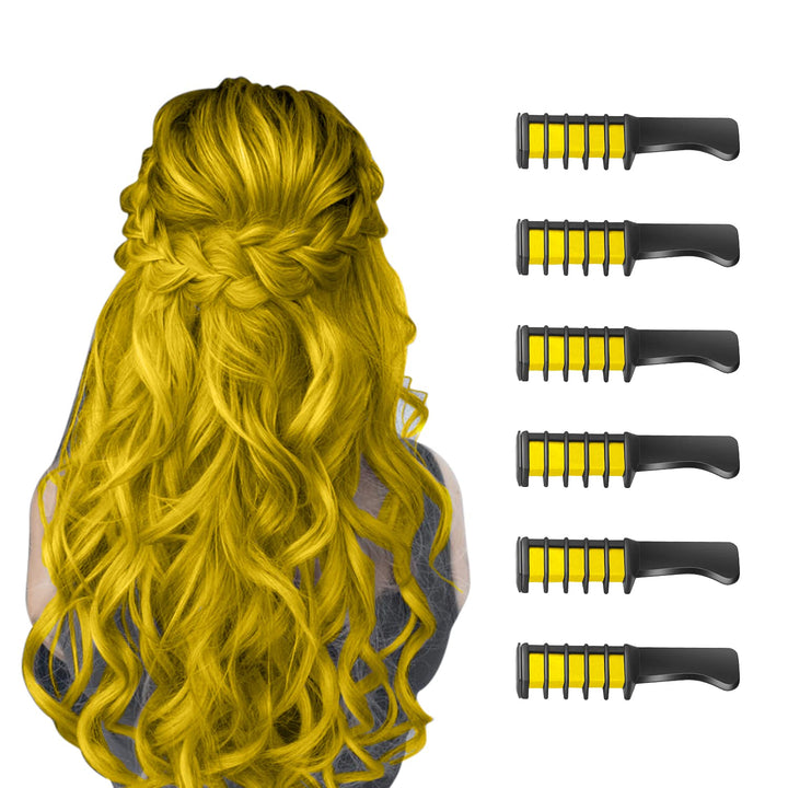 Washable Hair Chalk Comb – Fun Temporary Hair Color