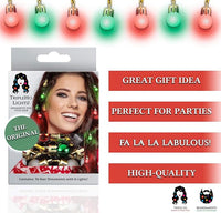 16-Piece Lighted Christmas Hair Accessories - TwinkleTresses