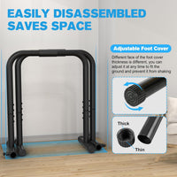 Heavy Dip Station & Push-Up Stand for Home Fitness