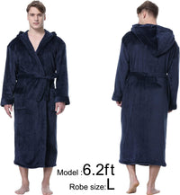 Luxe Heren Badjas met Capuchon - Lars