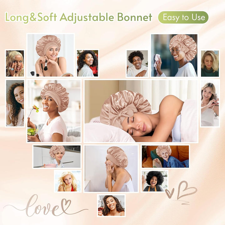 Satin Bonnet – Sleep Cap for Women