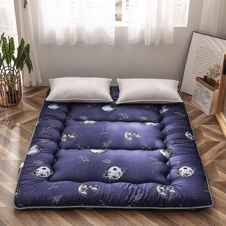 Vouwbare Japanse Futon Vloermatras met Geheugenschuimondersteuning – Arivon