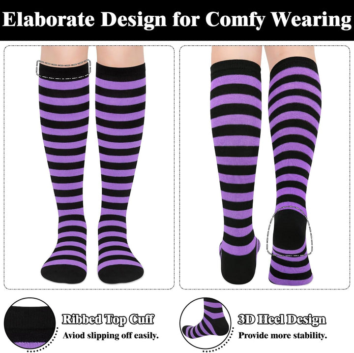 Knee High Sokken - Lila