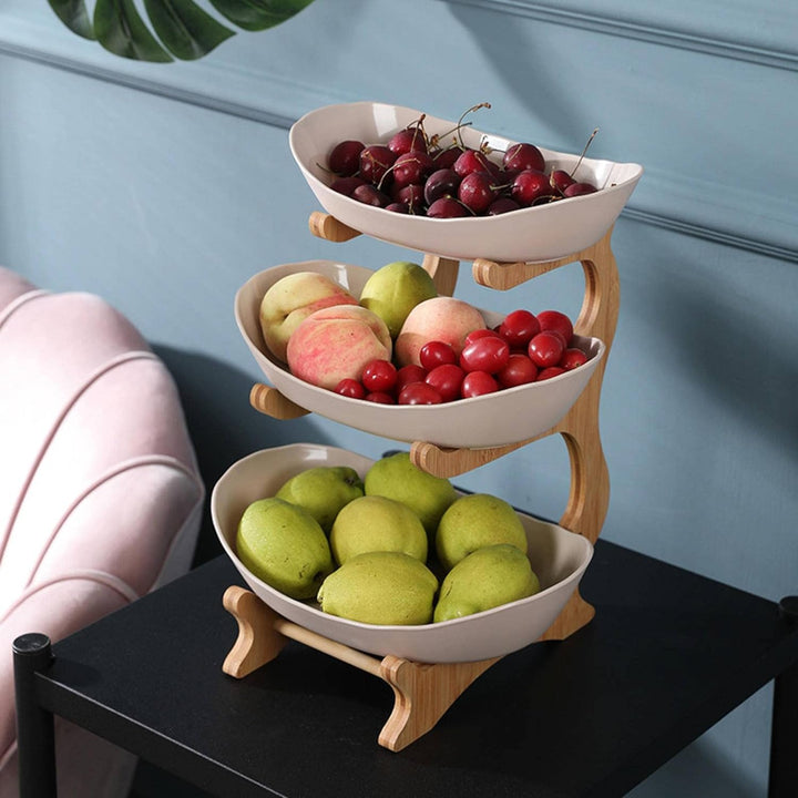Stylish Metal Fruit Stand with 2 or 3 Tiers - StackFruit