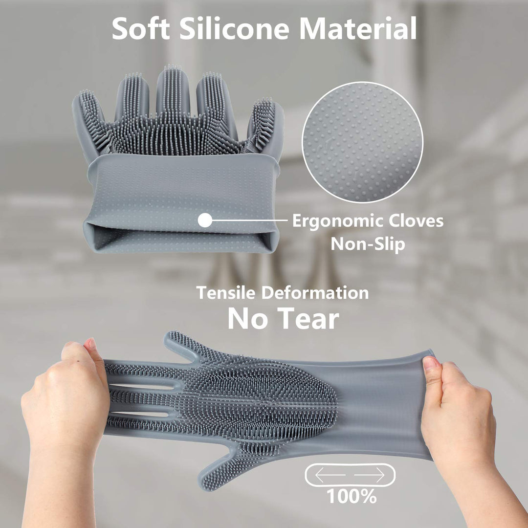 Efficient Pet Grooming Glove - For Tangle-Free Coat!