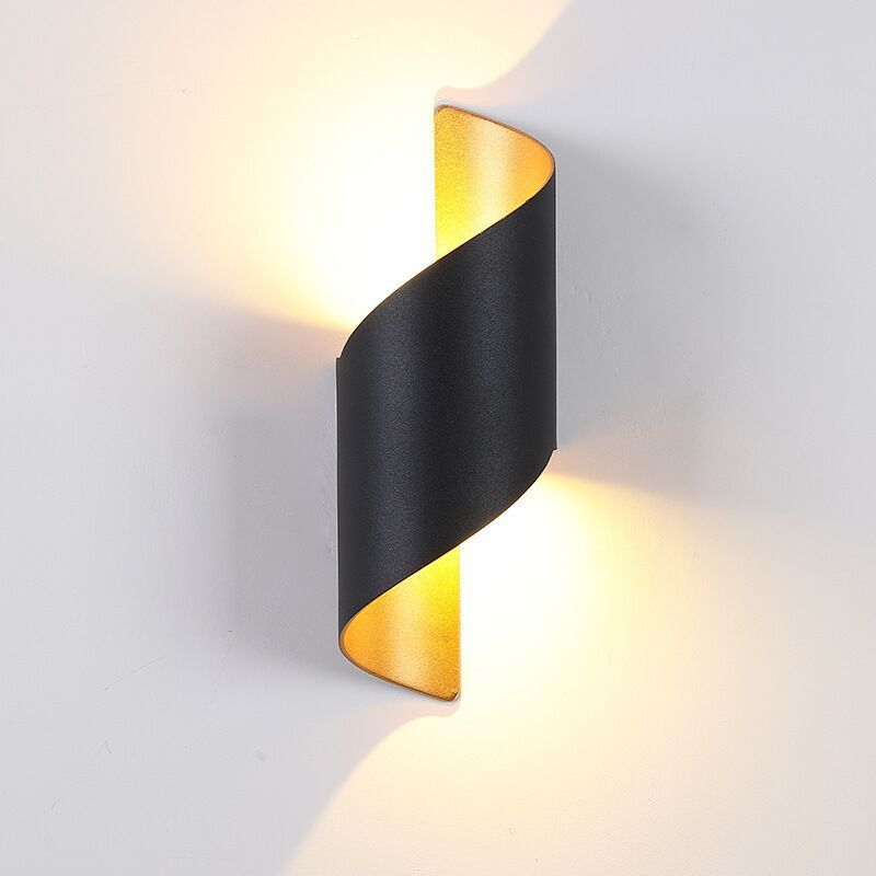 Modern Spiral LED Wall Lamp - TwistLight