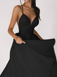 Strappy V-Neck Dress - Noa