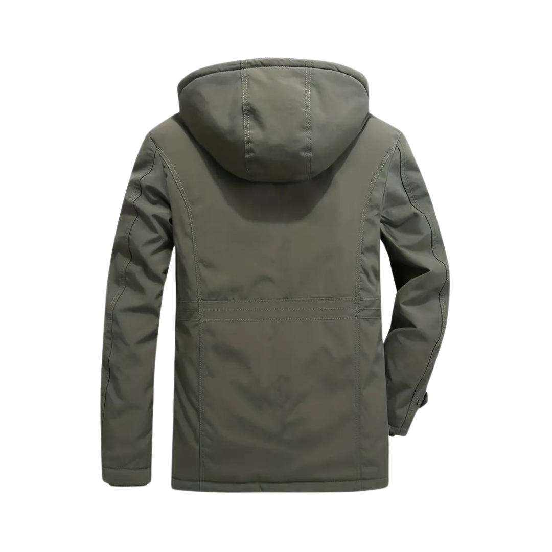 Heren Outdoorjack met voering | Waterdicht & winddicht – Kaspar