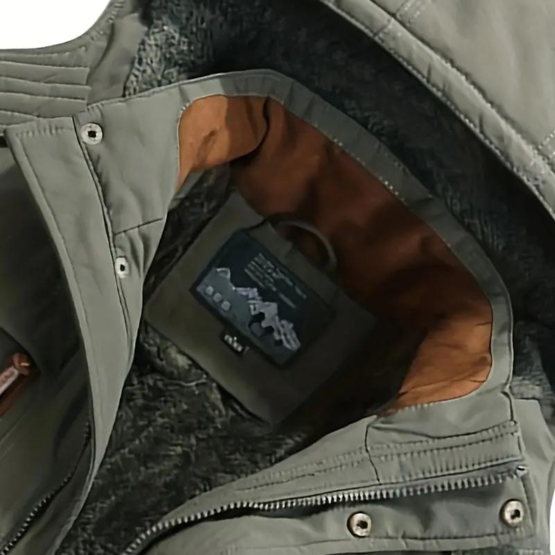 Heren Outdoorjack met voering | Waterdicht & winddicht – Kaspar
