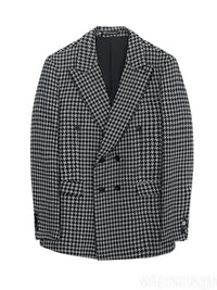 Stylish Checked Men's Blazer - Oliver