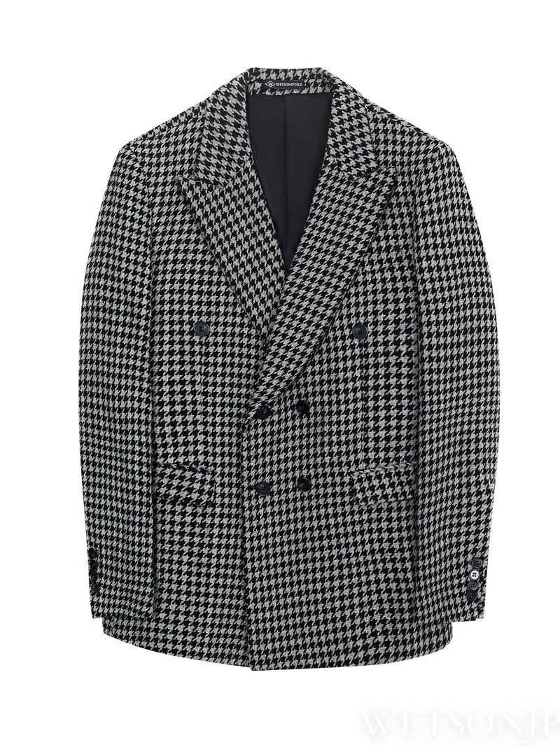 Stylish Checked Men's Blazer - Oliver
