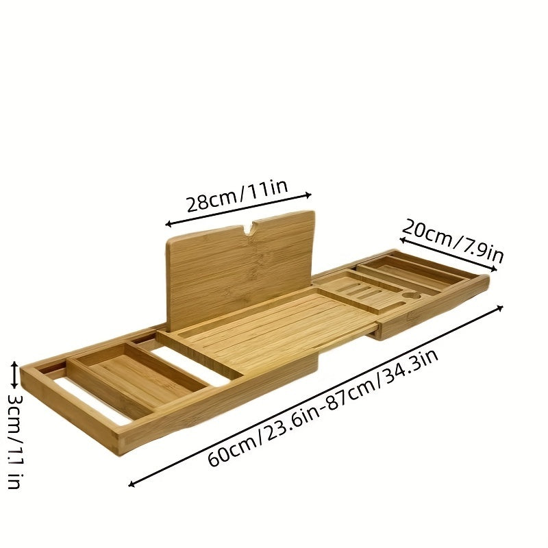 Luxury Bamboo Bathtub Tray - ZenBath