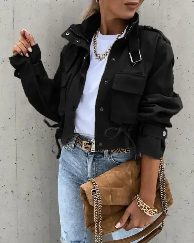 Cropped Women's Summer Jacket – Noëlle