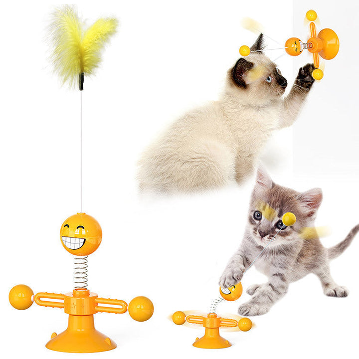 Katten Windmolen Krab- en Speelstation - TwirlPaws