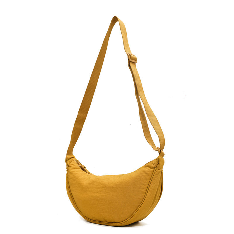 Stijlvolle Half Moon Crossbody Bag - Luna