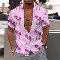 Linen Men's Short-Sleeve Shirt – Matteo