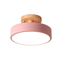 Skandynawska lampa sufitowa LED - NordWood