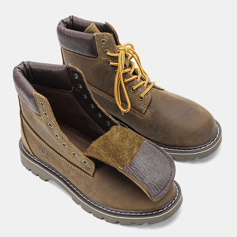 Sammy Jackson™ Leather Winter Shoes | True winter warmers