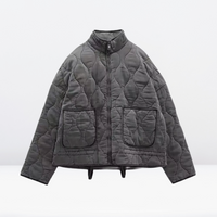 Padded Women's Jacket with Drawstring and Zipper – Lorena