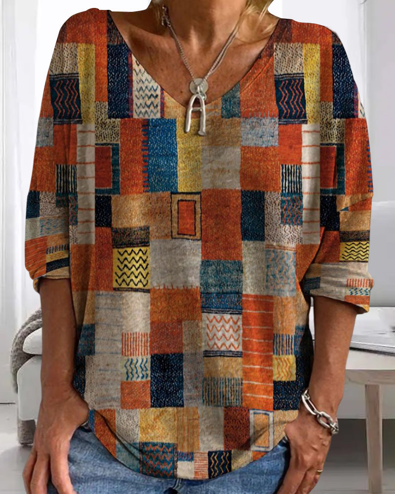 Draped Cotton Women's Top – Amira