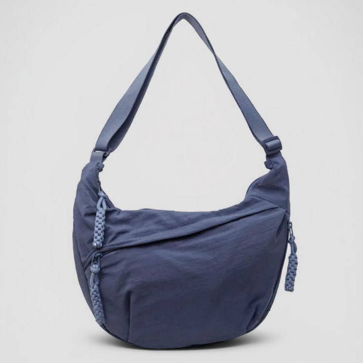 Crescent Shoulder Bag – Sustainable Nylon with Adjustable Strap 9