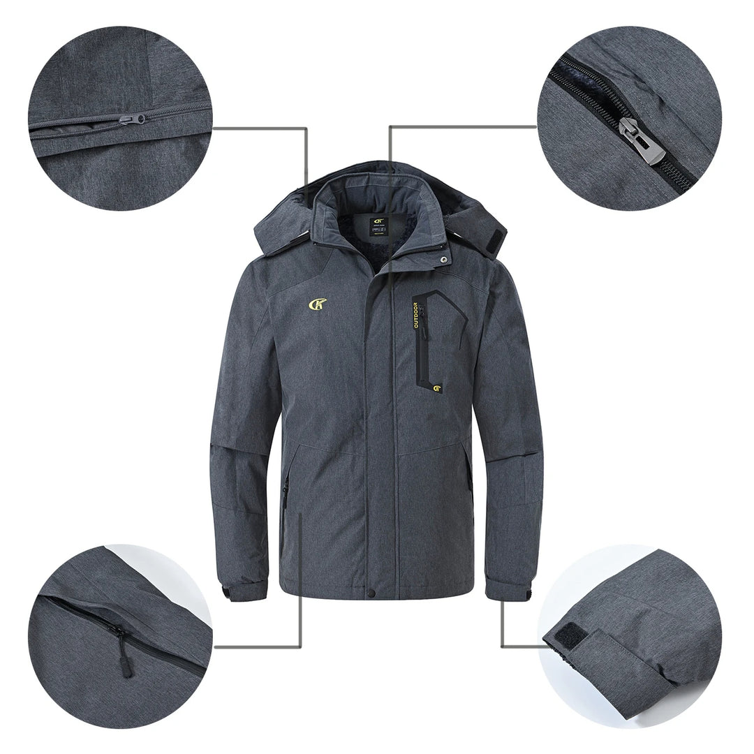 Sammy Jackson™ SnowWarrior Jas | Waterdichte snowboardjas