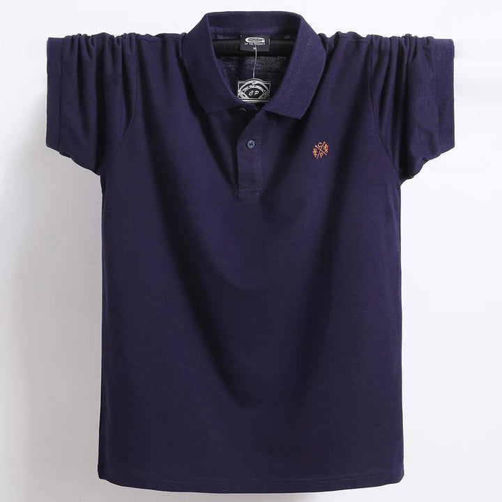 Sammy Jackson™ Hugo Plus Size Polo | Casual & Breathable