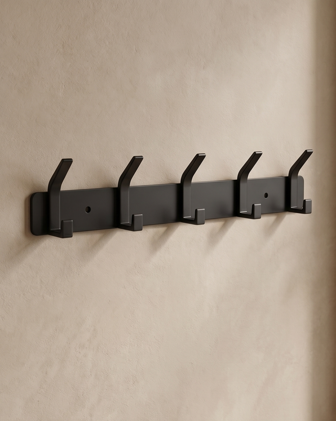 Aluminum Wall Hooks – 3, 4, 5 or 6 Hooks | Bathroom Towel Rack 8