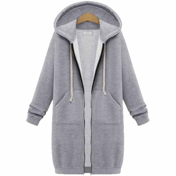 Casual Lang Damesvest - CozyZip