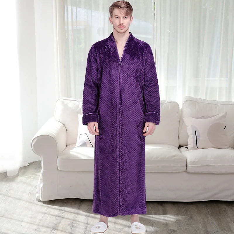 Sammy Jackson™ Deluxe Szlafrok | Luksusowy szlafrok z polaru na każdą okazję